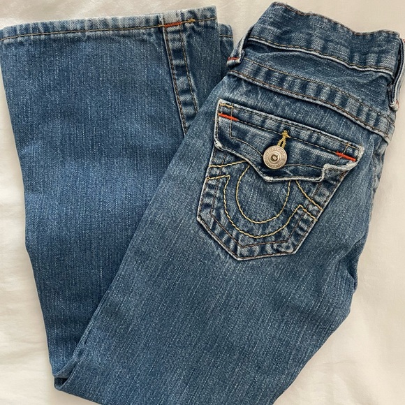 Vintage True Religion Girls flared Jeans - Picture 10 of 10